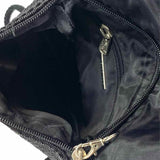THE sak Black Flap crochet Crossbody