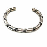 Estate Silver Twist Cuff