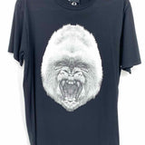 Marcelo Burlon Men's Black Gorilla Size L T-shirt
