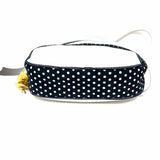 Susan Gail Black / White Camera Bag Color Block Crossbody