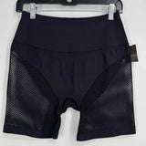 alo Open Air Short Women's Black Size L Mesh Shorts
