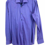 Maceoo Men's Purple Size 2 Color Shift Long Sleeve Shirt