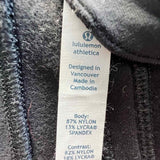 Lululemon Define Women's Black Size 4 Mock Neck Zip Jacket