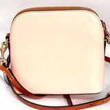 Dooney & Bourke Sorrento Light Pink Dome Leather Crossbody
