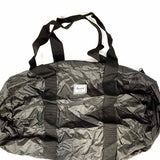 Herschel Packable Nylon Black Duffle Bag