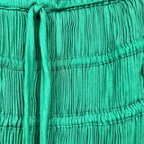 Current Air Women's Green Size SP Maxi Smocked Skirt