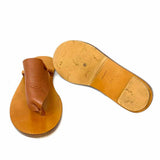 Bottega Veneta Women's Brown Size 37.5/7 Thong Leather Sandals