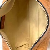 The Horse Mini Lou Caramel Pebbled Leather Crossbody