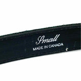 Vintage Fabric Green 30" Made in Canada Belt