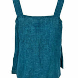 Eileen Fisher Women's Blue Size XXS Linen Sleeveless