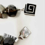 .925 Brown Topaz Bracelet