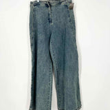 camellia Women's Blue Size L Wide Leg Pants