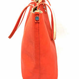 BCBGeneration Orange vegan leather Tote