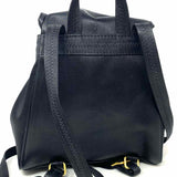 Anne Klein Satin Black Drawstring Mini BackPack