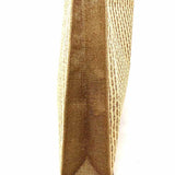 Jute Beige Brown Top Handle Geometric Tote