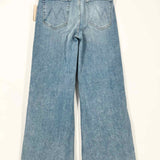 Mother The Twister Skimp Women's Blue Size 31/12 Wide Leg Jeans