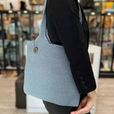THE sak Blue crochet Tote