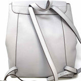 Kate Spade Gray Flap Color Block Pebbled Leather BackPack