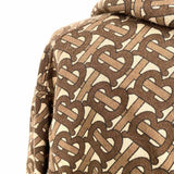 Burberry Women's Brown Size S Hoodie Monogram Sweatshirt