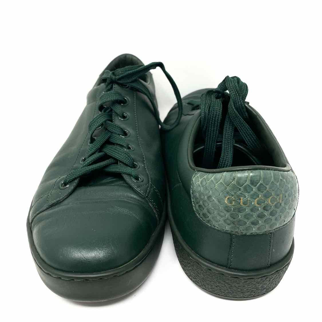 Gucci Men's Green Shoe Size 9 Sneakers