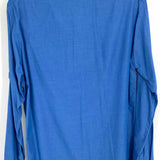 SCOTCH&SODA Men's Blue Size L Button Down Long Sleeve Shirt