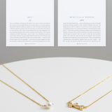 Beautifully Broken & Grit Layered Necklace Set