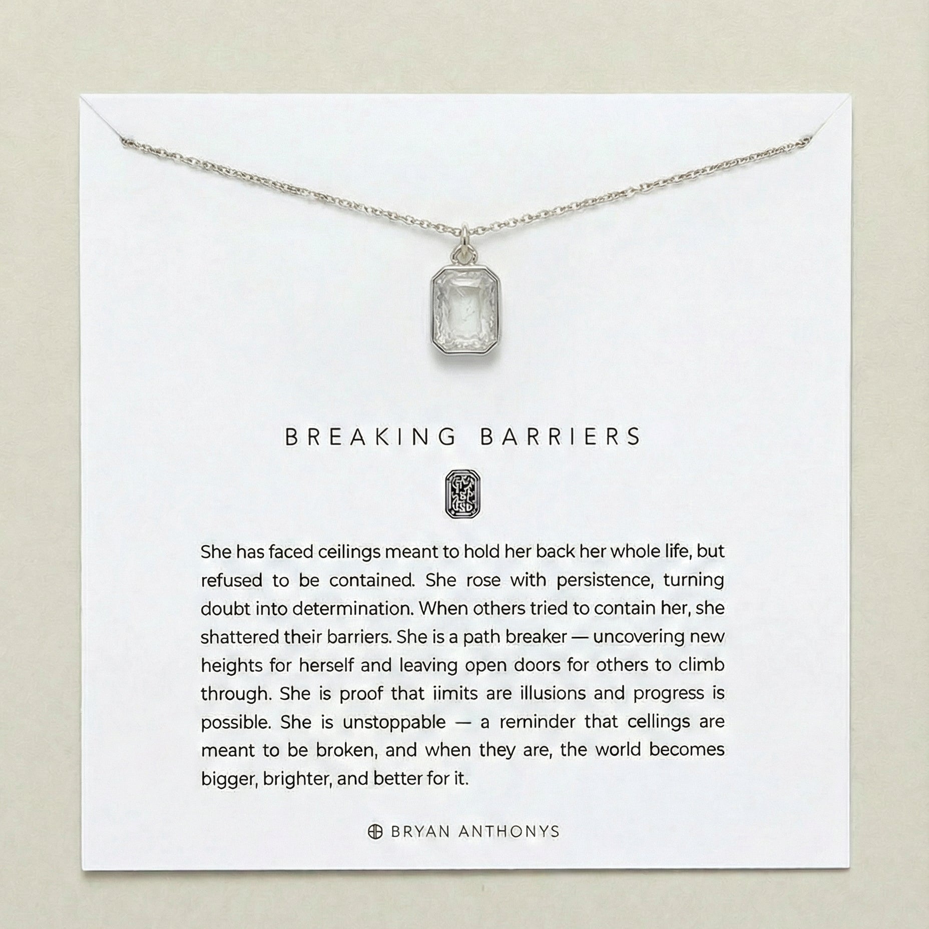 Breaking Barriers Necklace