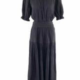 me+em Women's Black Size 8 Open Back Maxi Dress