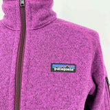 Patagonia Better Sweater Women's Purple Size XS Turtleneck Zip Jacket