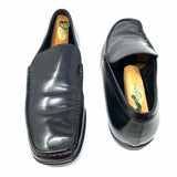 Prada Men's Black Shoe Size 10 Leather Loafers