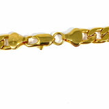 Statement 24K Plated Gold Chain Necklace