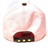 LOUIS VUITTON 2021 Get Ready Nylon Pink Brown Baseball Monogram Cap