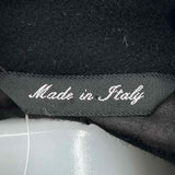 Nordstrom By Jacob Siegel Men's Black Size 36 Button Down Loro Piana Wool Coat