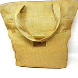WEEKEND MaxMara Beige Large Woven Tote