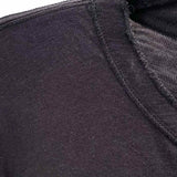 rag & bone Men's Black Size M 1/4 Button Short Sleeve Shirt