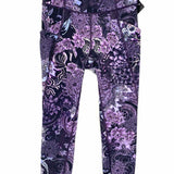 Lululemon Chasing Miles W5BBMS Women's Purple High Waisted Floral Leggings