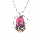 .925 Free Form 24 in Charoite Necklace