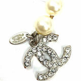 Chanel Summer 2008 Cream Lariat Beaded Faux Pearl Necklace