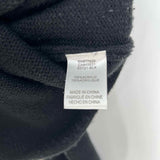 saltwater LUXE Women's Black White Size S Crop Heart Sweater