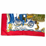 Hermes Musee LEDOUX Silk Multi-Color Square 35 in Baroque Scarf