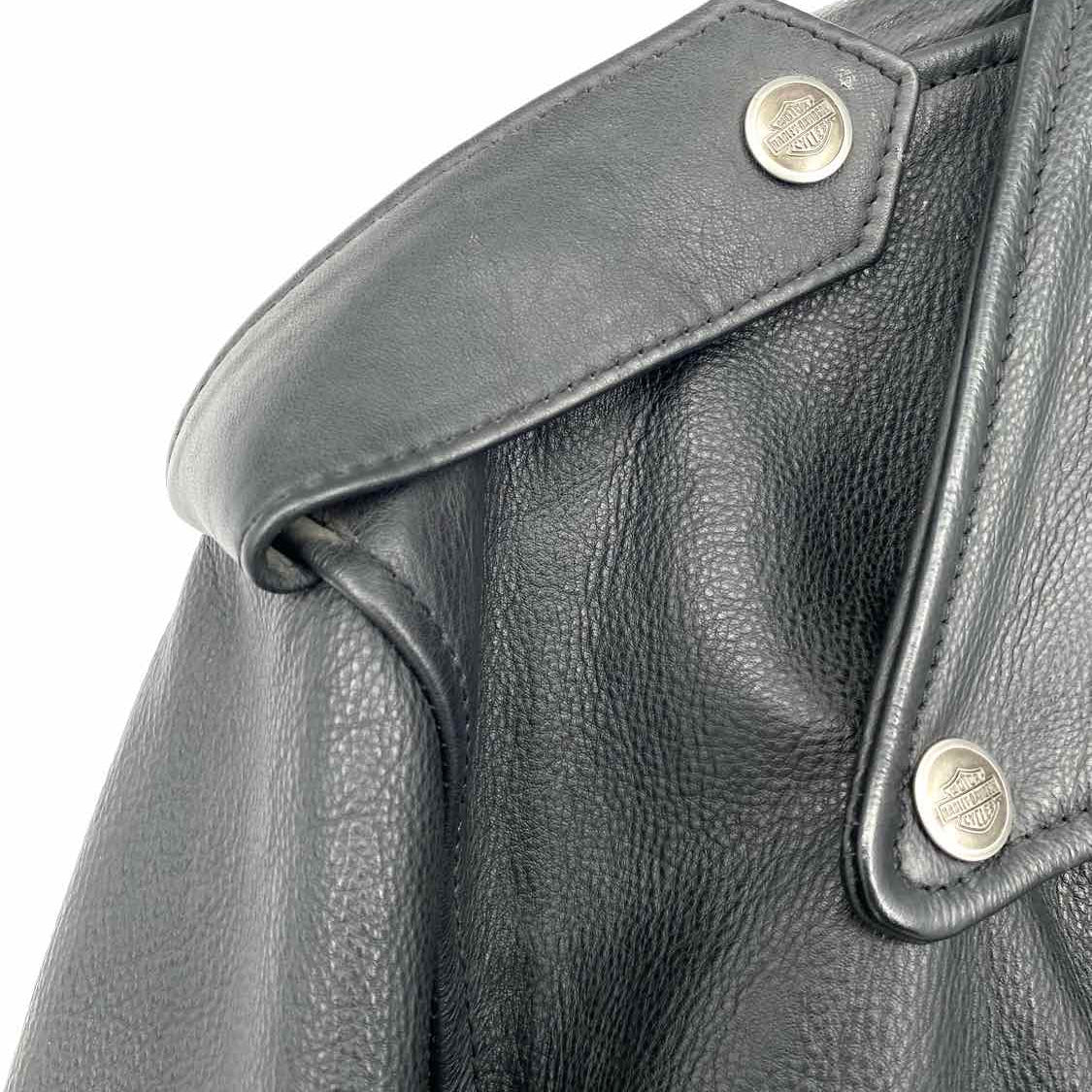 Harley Davidson Men's Black Size M Moto Leather Jacket