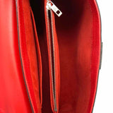 LOUIS VUITTON 2018 Very Top Handle Leather Red Monogram Shoulder Bag