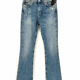 Citizens of Humanity Women's Blue Size 26/2 Bootcut Distressed Jeans