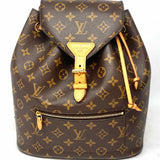 LOUIS VUITTON 2018 Montsouris NM Brown Drawstring Monogram BackPack