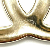 Chanel 2025 Spring CC Logo Gold Tone 2" Quilted Made in Italy Brooch