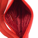 Prada Re-Nylon 2000 Re-Edition Nylon Red Crescent Shoulder Bag