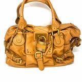 Chloe 2006 Paddington Caramel Lock Leather Satchel