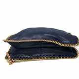 STELLA McCARTNEY Falabella Navy Rose Chain vegan leather Made in Italy Crossbody