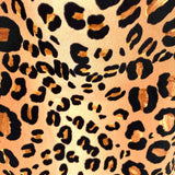 cooper & ella Women's Orange cold shoulder Leopard Size S Short Sleeve Top