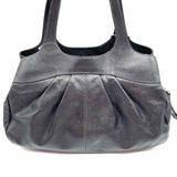 Coach Vintage Y2K Black pleated Leather Shoulder Bag
